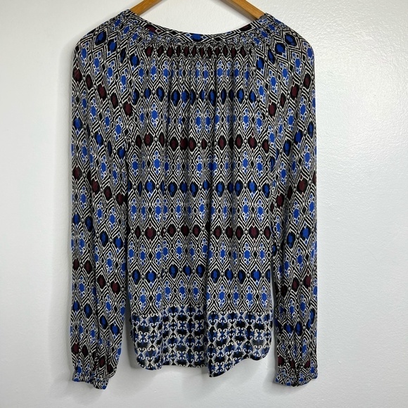 Lucky Brand Women's Blouse Boho Hippie Flowy Shirt Top Size Small - Picture 2 of 11